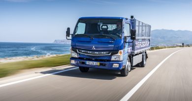 FUSO eCanter Übergabe an den ersten Kunden in Lissabon. 06.07.2018. FUSO eCanter handover to the first costumer in Lisbon. 06.07.2018. Bildquelle: Daimler AG