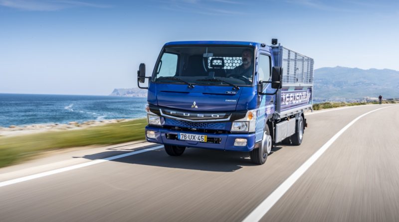 FUSO eCanter Übergabe an den ersten Kunden in Lissabon. 06.07.2018. FUSO eCanter handover to the first costumer in Lisbon. 06.07.2018. Bildquelle: Daimler AG