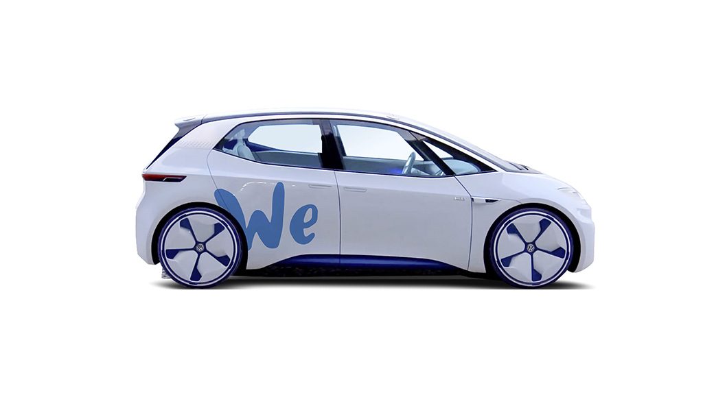 VW startet Zero Emission Carsharing-Dienst. Bildquelle: Volkswagen AG