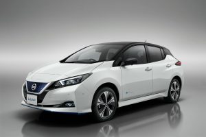 Elektroauto Nissan Leaf e+ mit 62 kWh Batterie 2019. Bildquelle: Nissan