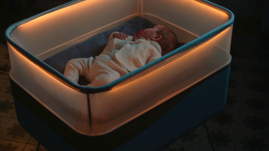 Dies ist das Babybett Ford Max Baby Dreams. Bildquelle: Ford