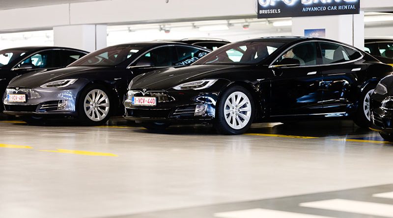 Elektroauto Tesla Model S mieten, Ufodrive-Standort Brüssel . Bildquelle: Brüssel