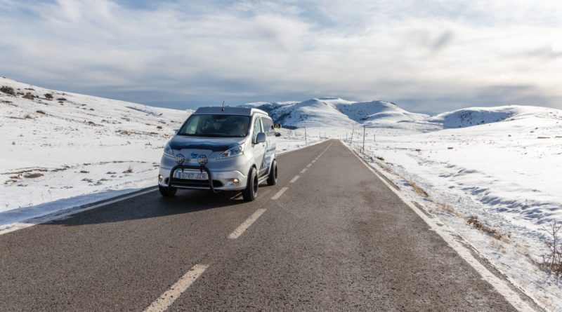 Elektroauto Nissan e-NV200 Winter Camper concept. Bildquelle: Nissan