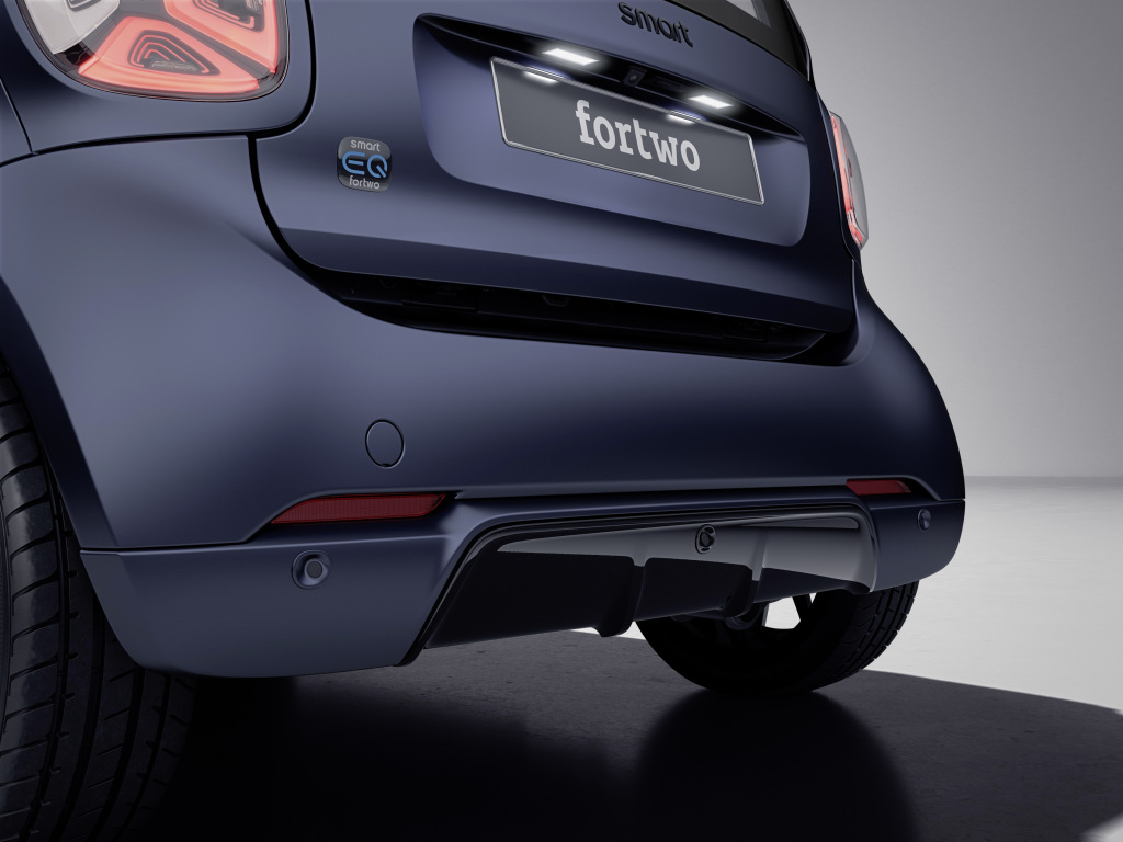 Elektroauto smart EQ fortwo edition bluedawn. Bildquelle: Mercedes Benz AG